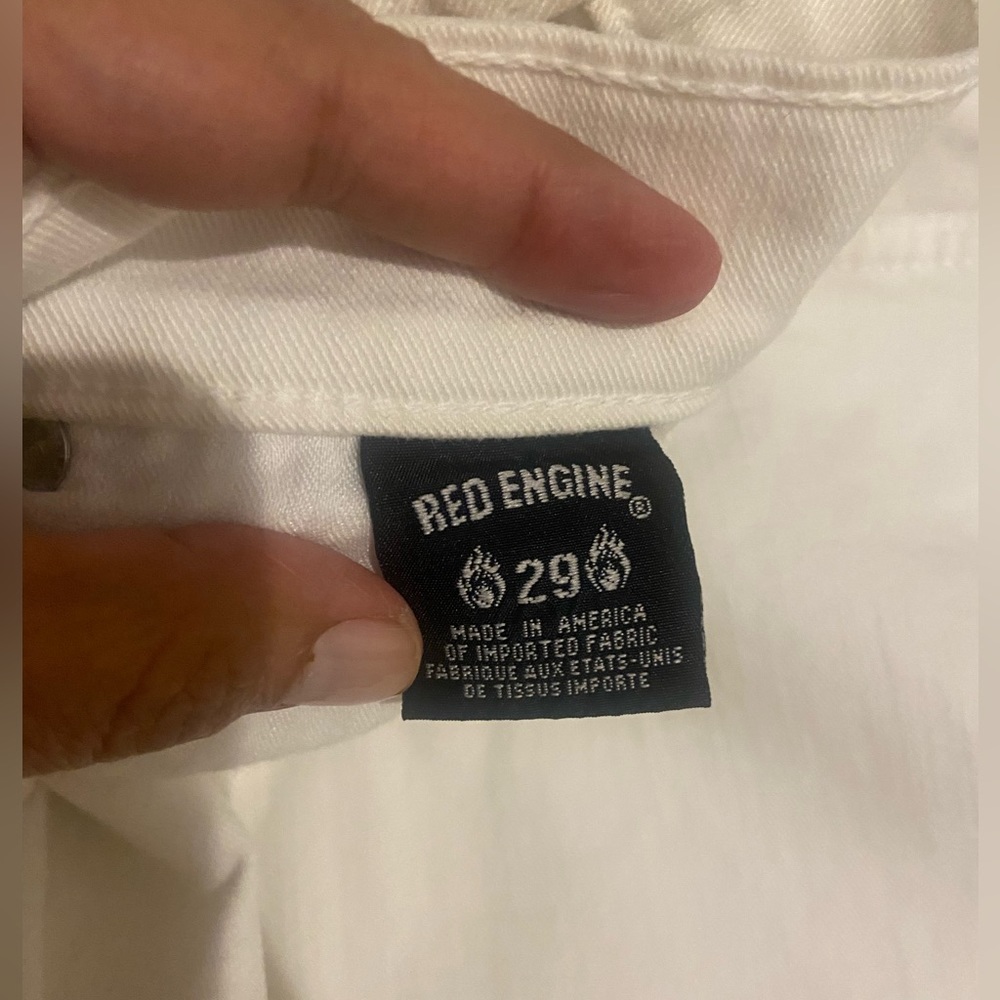 Genuine, red engine, vintage, original denim size 29